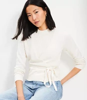 Layered Wrap Sweater