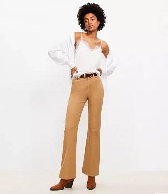 High Rise Relaxed Flare Pants