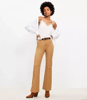 High Rise Relaxed Flare Pants