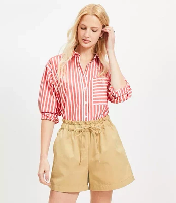 Petite Breezy Shorts Twill