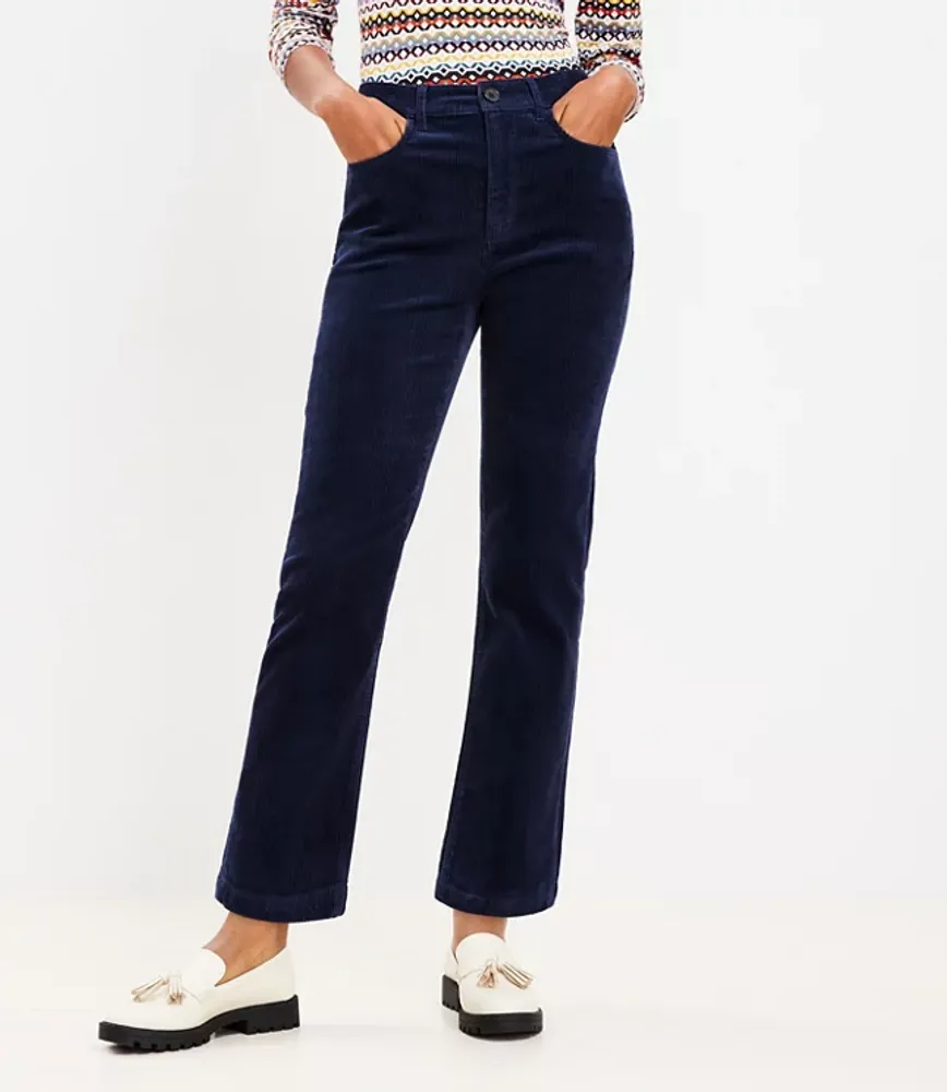 Straight Corduroy Pants