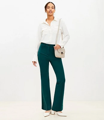 Sutton Flare Pants in Bi-Stretch