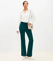 Sutton Flare Pants in Bi-Stretch