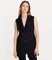 LOFT Versa Ponte Deluxe Long Vest