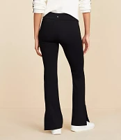 Lou & Grey Brushed Back Fleece Boot Cut Pants