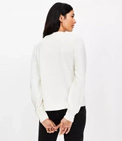 Mosaic Cutout Sweatshirt