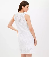 Crochet Mini Tank Dress