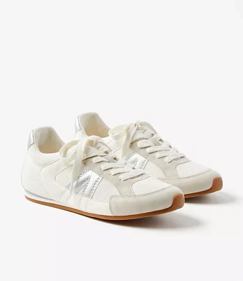 Metallic Low Profile Sneakers