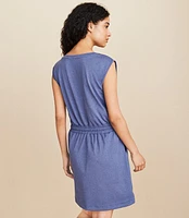 Lou & Grey Luvstretch Scoop Neck Pocket Dress