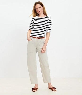 Utility Barrel Pants Twill