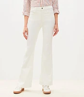 Slim Flare Pants in Corduroy
