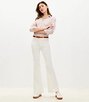 Slim Flare Pants in Corduroy