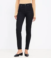 High Rise Skinny Jeans in Black