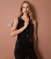 Velvet Pocket Vest