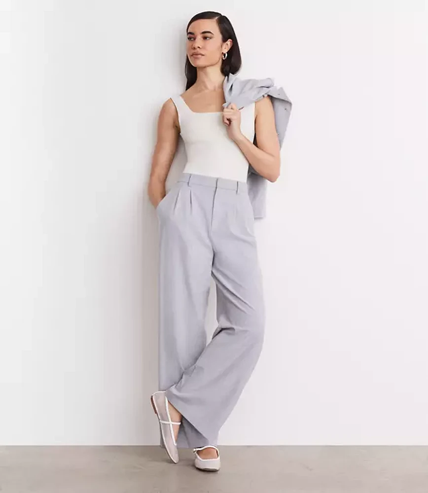 LOFT Versa Ribbed Square Neck Bodysuit