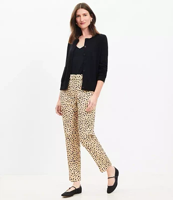 Petite Riviera Slim Pants Cheetah Print
