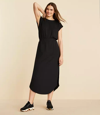 Lou & Grey Scubasoft Midi Pocket Dress