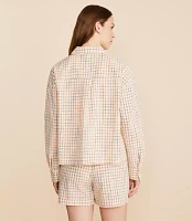 Lou & Grey Plaid Popover Pocket Shirt