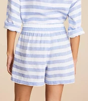 Lou & Grey Striped Linen Shorts