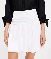 Petite Bubble Hem Mini Skirt