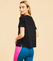 Petite Lou & Grey Soft Jersey V-Neck Tee