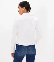 Denim Trucker Jacket White