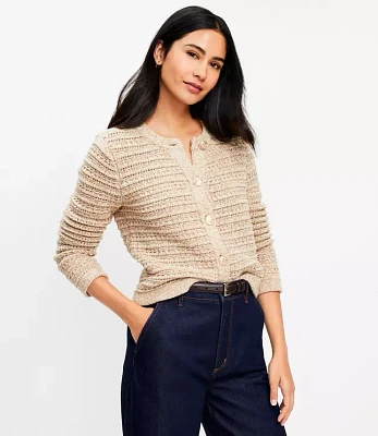 Textured Sweater Jacket