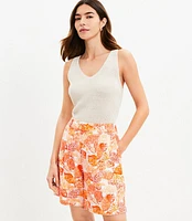 Peyton Shorts Seashell Linen Blend