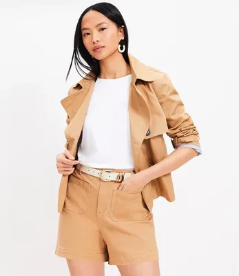 Petite Palmer Shorts Twill