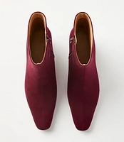 Squared Pointy Toe Booties