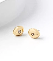 Demi Fine Bean Stud Earrings