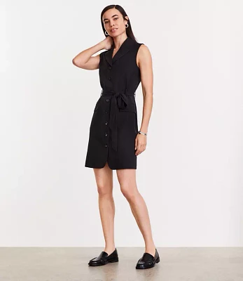 LOFT Versa Seasonless Stretch Vest Mini Pocket Dress