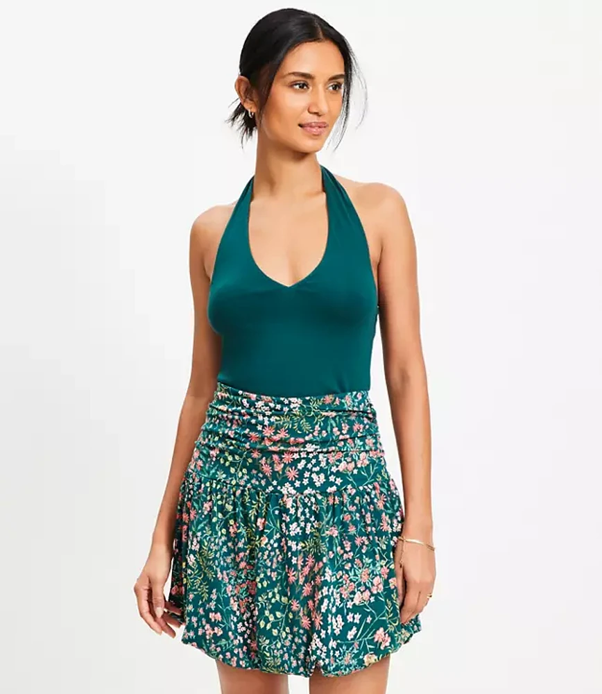 V-Neck Halter Top