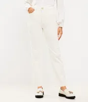 Petite Straight Corduroy Pants