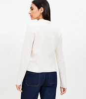 Collared Sweater Jacket