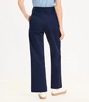 Petite Utility Straight Pants Twill