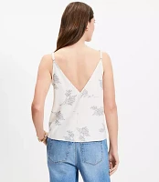 Leafed Double V Cami