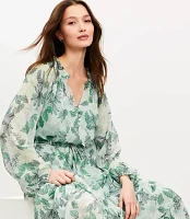 Gardenia Ruffle Maxi Dress