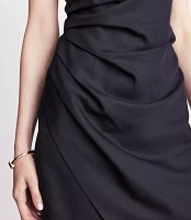 LOFT Versa Pure Spun Pleated Tank Mini Dress