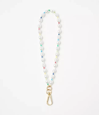 Pearlized Short Phone Chain