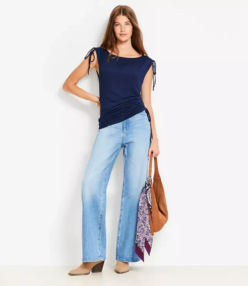 Asymmetric Tie Top