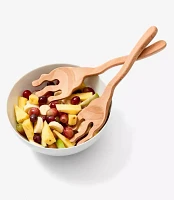 Areaware Serving Friends Wavy Wooden Spoons