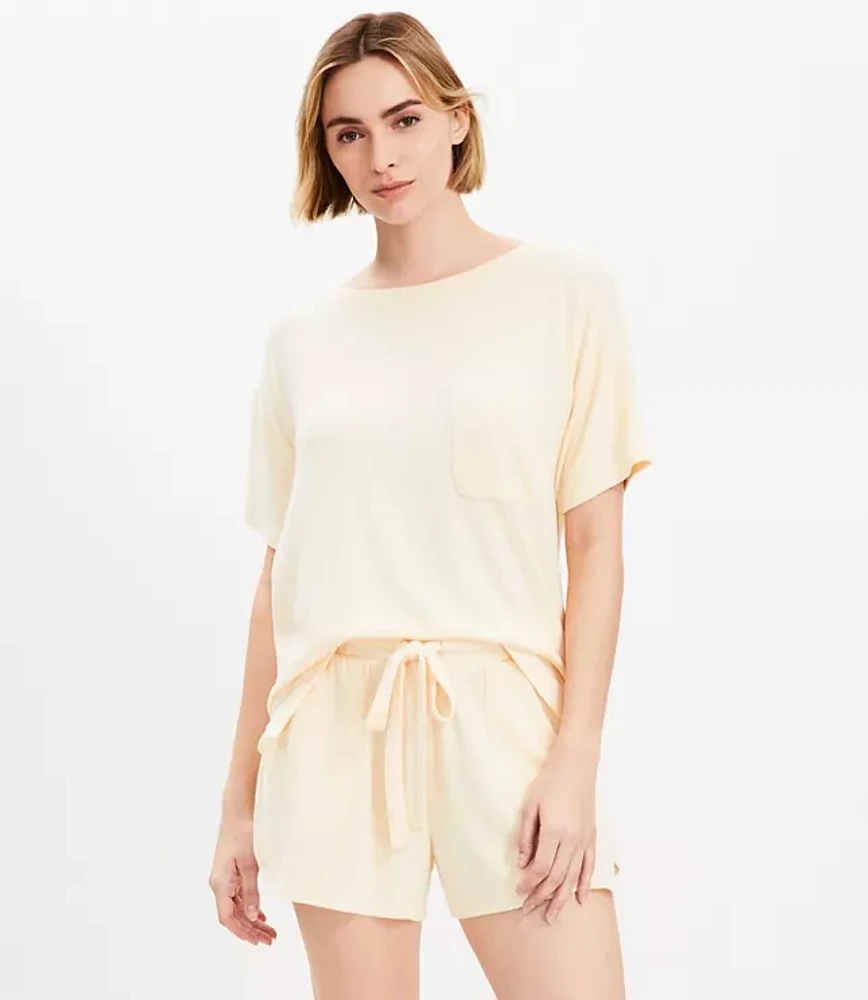 Pocket Tee Pajama Set