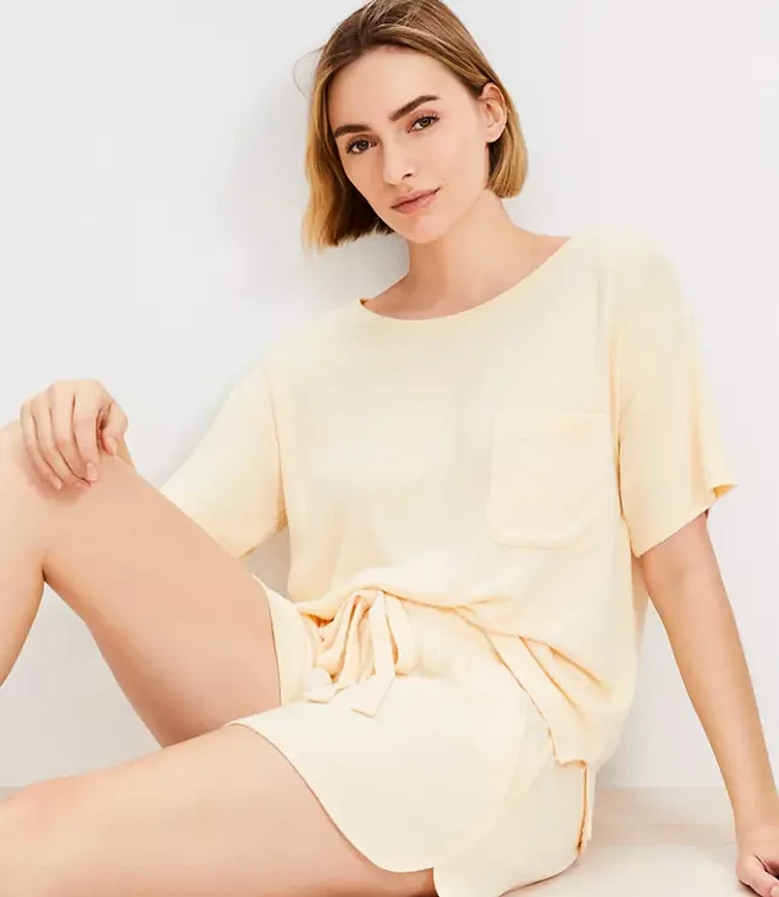 Pocket Tee Pajama Set