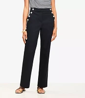 Petite Mariner Parker Straight Pants