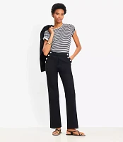 Petite Mariner Parker Straight Pants