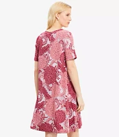 Floral Mini Swing Dress