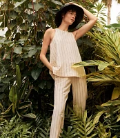 Haven Well Within Linen Blend Dobby Stripe Pants