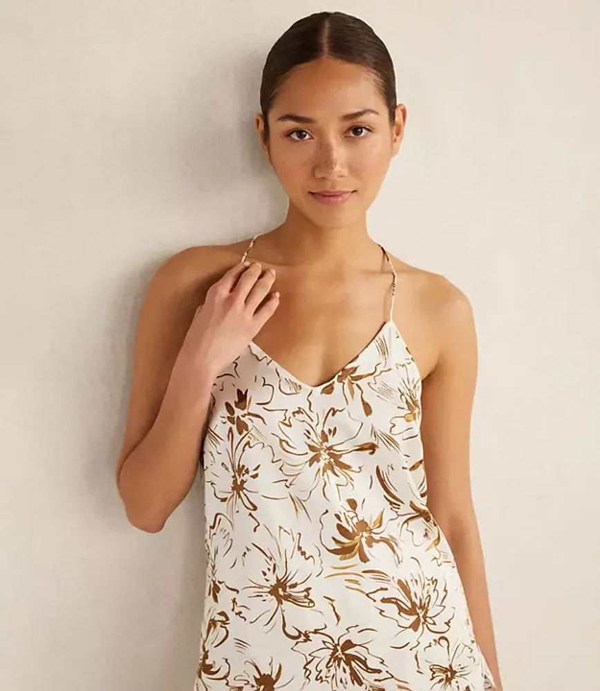 Haven Well Within Washable Silk Tropical Blooms Sleep Cami