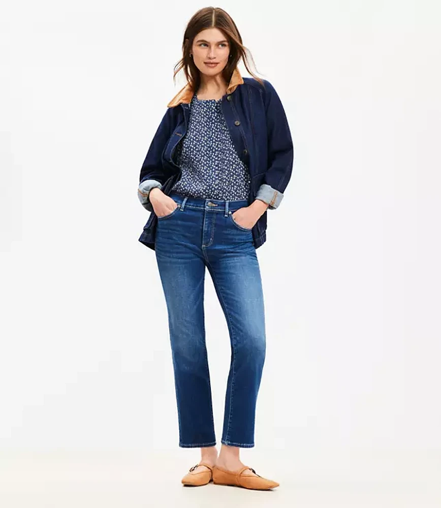 Mid Rise Slim Jeans Original Medium Stone Wash